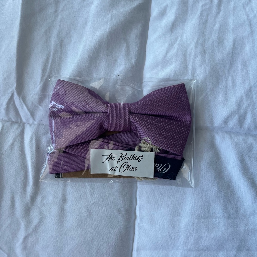 OTAA men’s purple bow tie